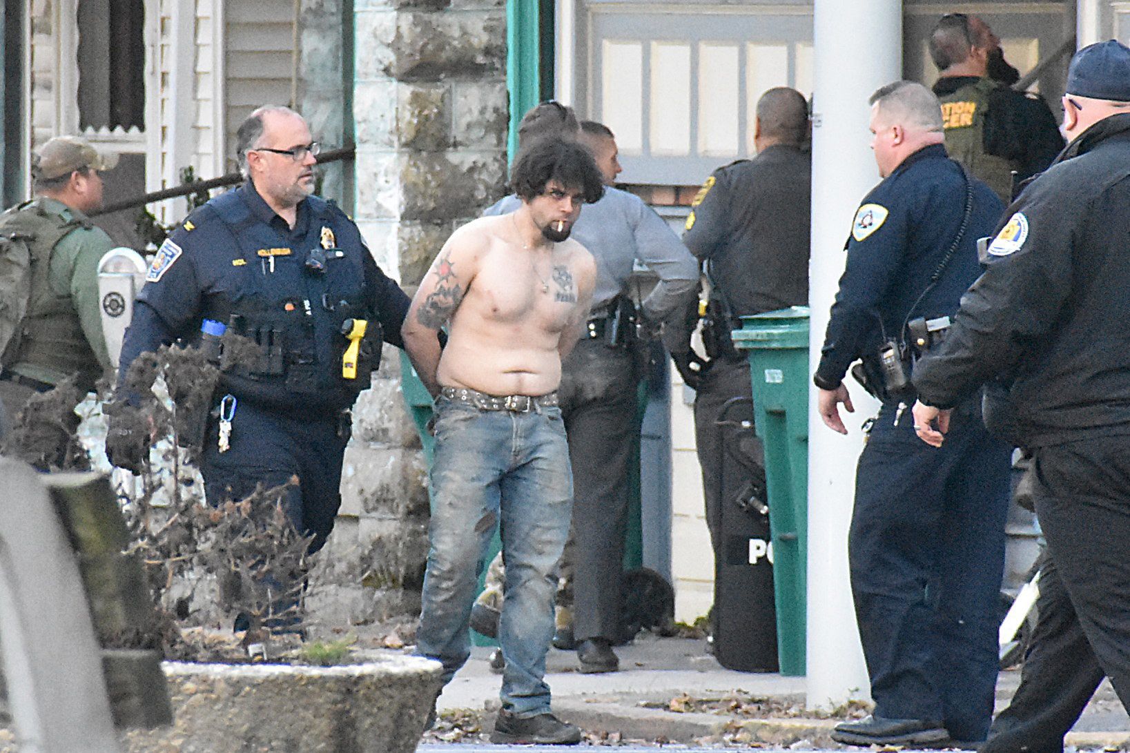 Suspect apprehended following day-long standoff in Shamokin